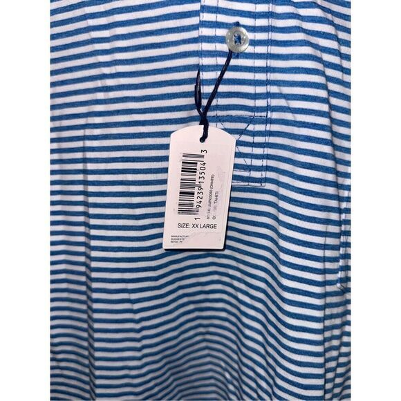 NEW WITH TAGS JOHNNIE-O Best Seller Original 4-Button Polo - Matthis Stripe e Ex - Picture 8 of 11